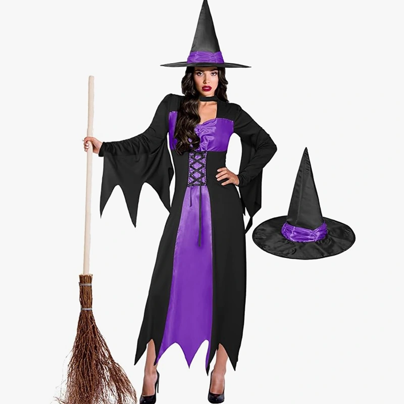 大人のための完璧な魔女のコスチュームは何ですか?